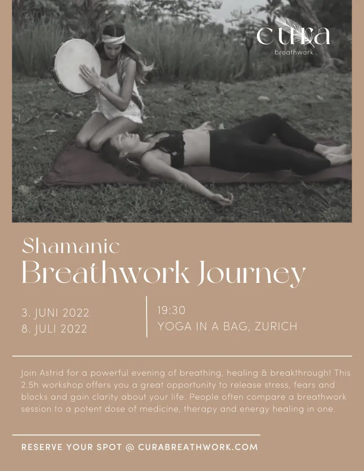Shamanic Breathwork Journey July 2022 @ Yoga in a Bag Altstetten