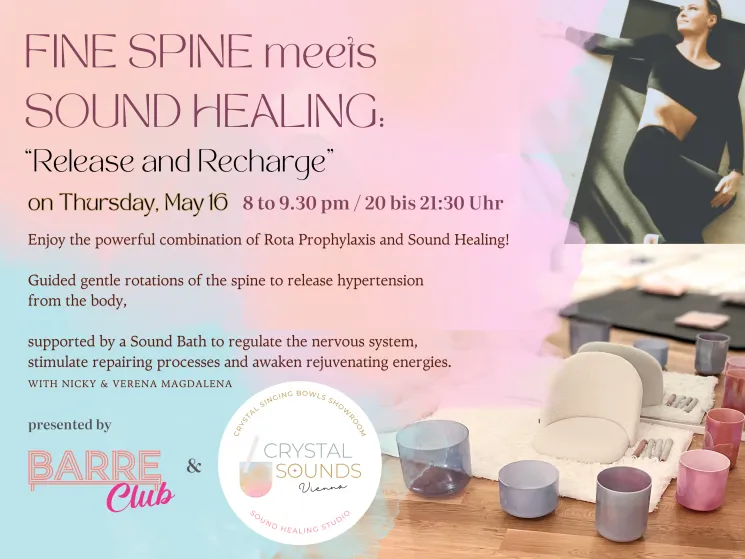 Fine Spine & Sound Healing SPECIAL @ Crystal Sounds Vienna