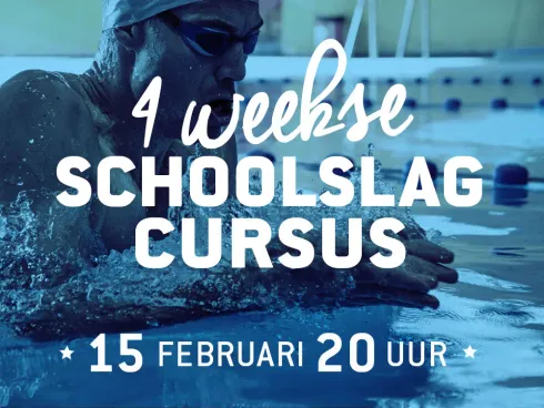 Schoolslagcursus 22 februari 20.00 uur @ Personal Swimming