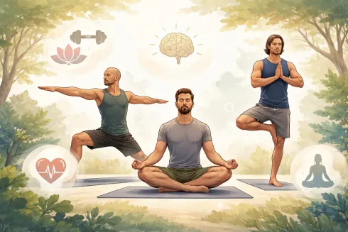 Männer-Yoga Mittelstufe @ Yogatempel