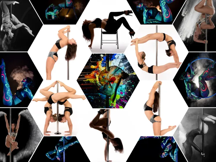 Fotoposen @ INFLOW • Poledance & Aerial Studio