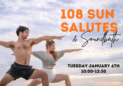 108 Sun Salutations + Soundbath @ Acroyoga Vienna