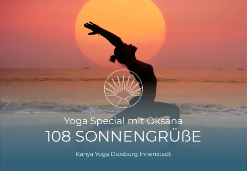 Starte das Jahr mit 108 Sonnengrüßen @ Kanya Yoga