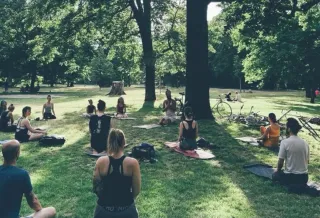 Green Yoga Outdoor-Hasenheide logo