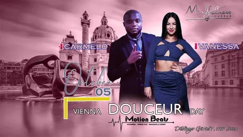 Vienna Douceur Day - Carmelo & Vanessa @ MOTION BEATS - Kizomba, Urban Kiz, Bachata and More