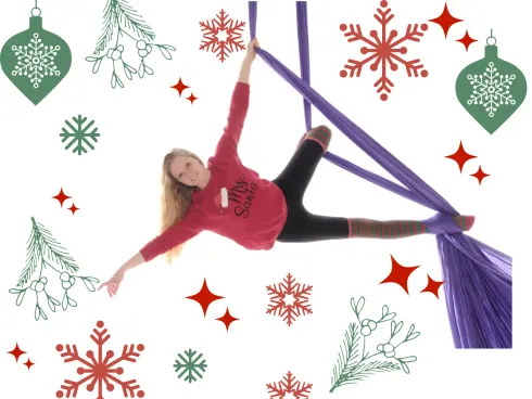 Aerial Silk - Let`s dance and fly into xmas time @ Aerial Infinity