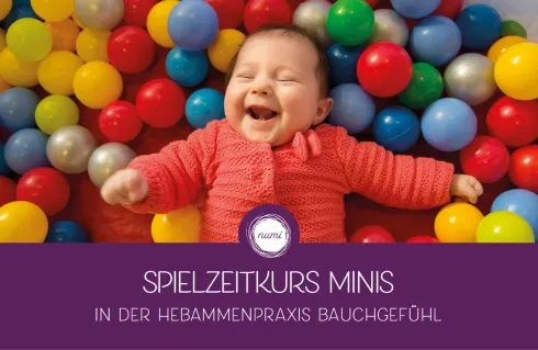 Baby Spielzeitkurs: Minis (geboren Juli/August/Sept. 2024) |ab Dez| Hebammenpraxis Bauchgefühl  @ Studio numi | Glockenbach | Yoga, Pilates & Entspannung