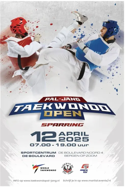 Pal Jang open (K) - BERGEN OP ZOOM (NED) - XP/EL @ Sonbae Taekwondo Academy