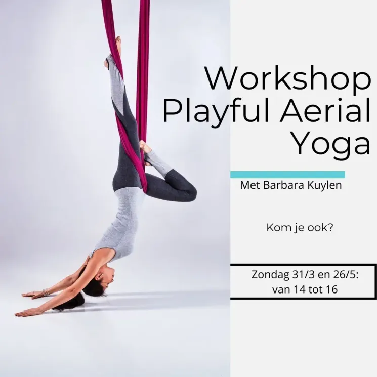 Playful Aerial yoga 26/5 @ Yogalovers