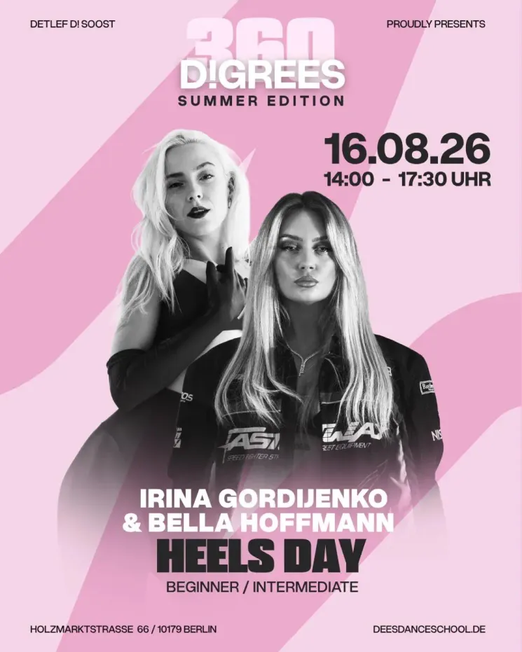 360 D!Grees Summer Edition High Heels Day 16.8. @ D!´s Dance School