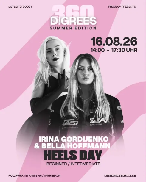 360 D!Grees Summer Edition High Heels Day 16.8. @ D!´s Dance School