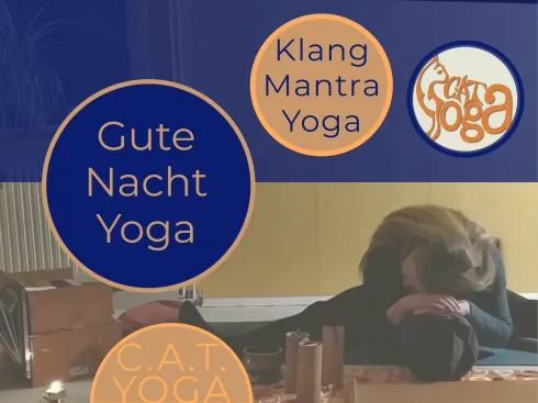 Präventionskurs | GUTE NACHT YOGA | Sanfter Klang Mantra Yoga | NACKENHEIM @ C.A.T. YOGA by Bhavani Music Yoga