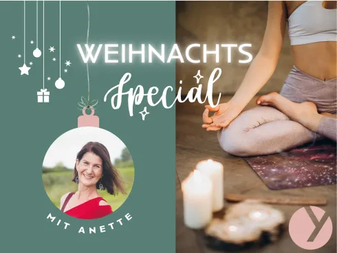 ✨ONLINE - Loslassen, Kraft schöpfen und Neues willkommen heißen – Weihnachtsspecial  @ YOGAPUNKT