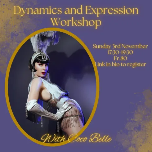 Dynamics and Expression with Coco Belle @ The D'Vines Burlesque