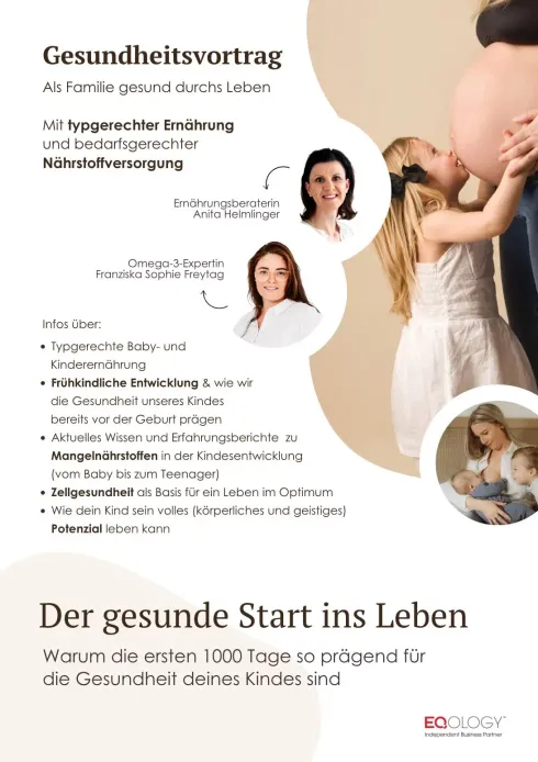 Gesundheitsvortrag „Als Familie gesund durchs Leben“ @ Feel-In Yoga by Claudia Meyer