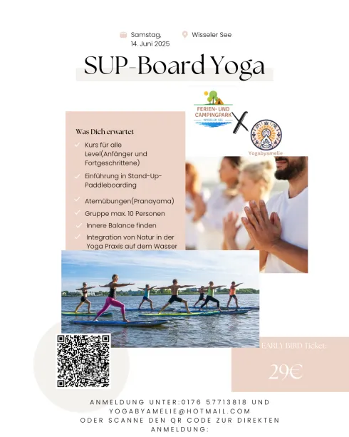 SUP Board Yoga Session @ Yogabyamelie