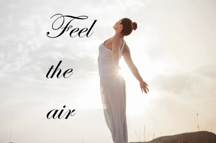 Feel the air @ Anvaya Yoga