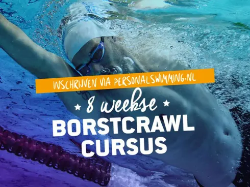 Borstcrawlcursus maandag 7 februari 20.00 uur  @ Personal Swimming