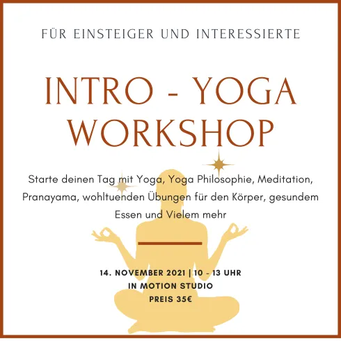 INTRO - Yoga Workshop @ yogalieben