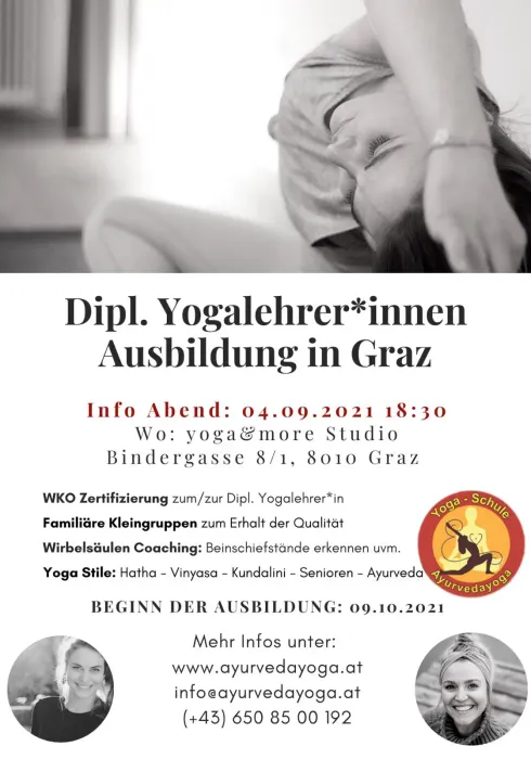 Yoga Ausbildung  @ YOGA&MORE - Lisa Hörz-Weber