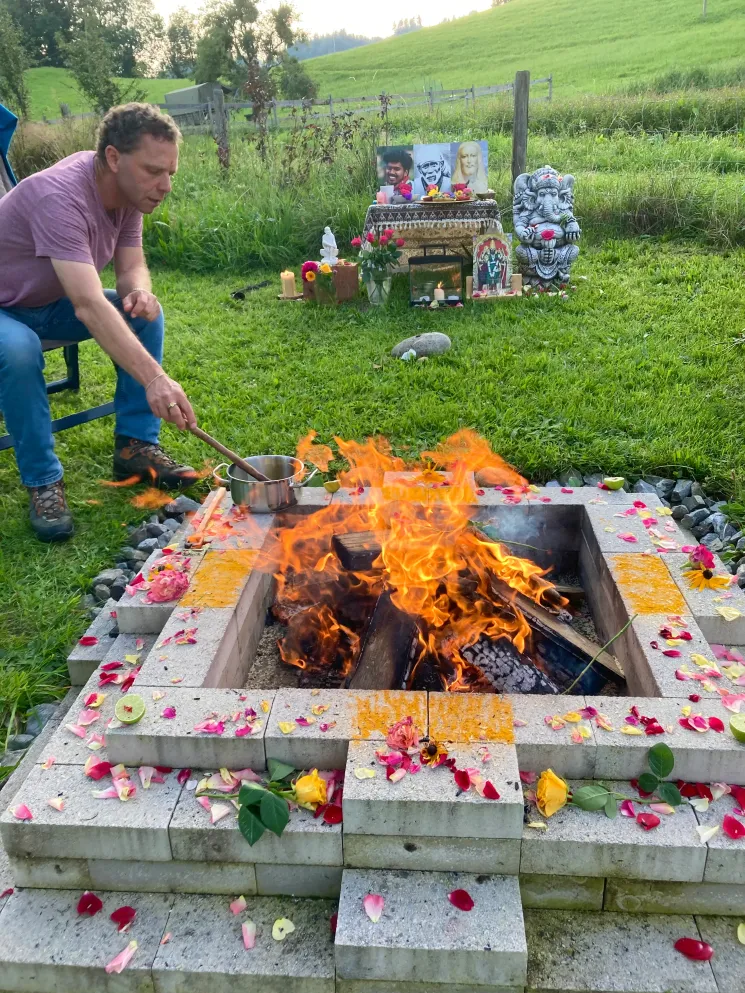 Vedische Feuerzeremonie @ SPIRHYT-Festival