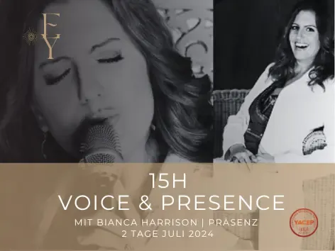 15h Voice & Presence mit Bianca Harrion  @ Expanding Yoga Academy