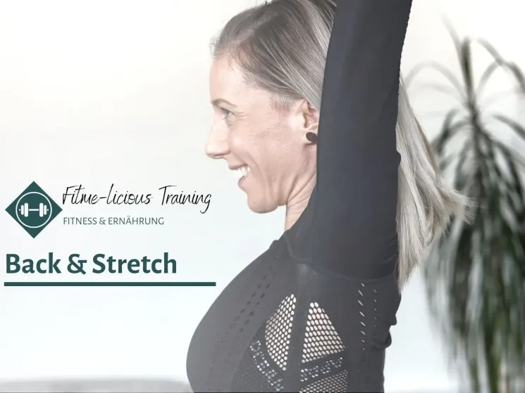 Online Back & Stretch (mit Theraband) @ Fitme-licious Personal - und Gruppentraining