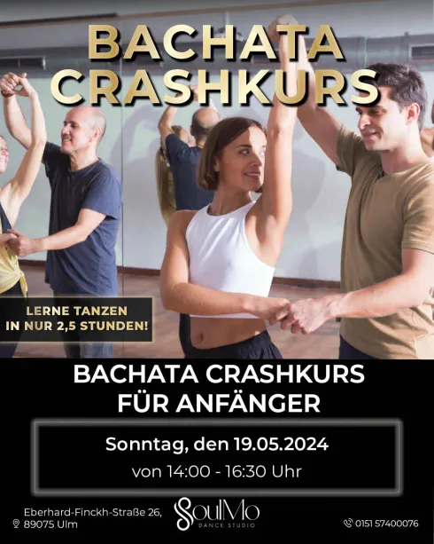 Bachata Crashkurs Für Anfänger @ SoulMo Dance Studio