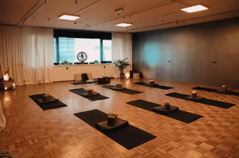 Yoga Aufbau @ YOGARAUM Kufstein