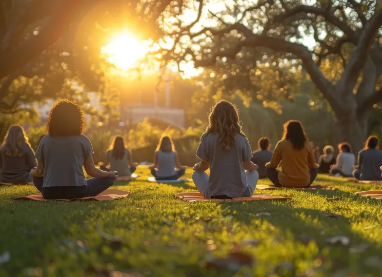 Outdoor Vinyasa Yoga Englischer Garten: Monday Reset mit Kathrin (bis 18:35 Uhr Treffen am Milchhäusl) @ IL GIARDINO Yogastudio