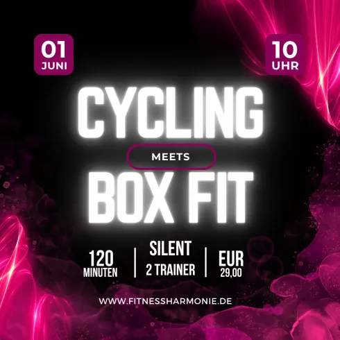 Sweaty Saturday: Cycling meets Box Fit Special @ FitnessHarmonie