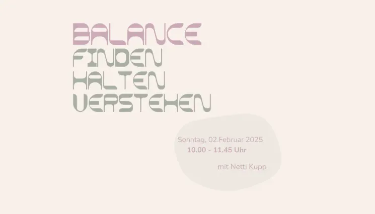 Balance finden, halten und verstehen - Abschlussworkshop 300h Yoga Ausbildung @ Komjun