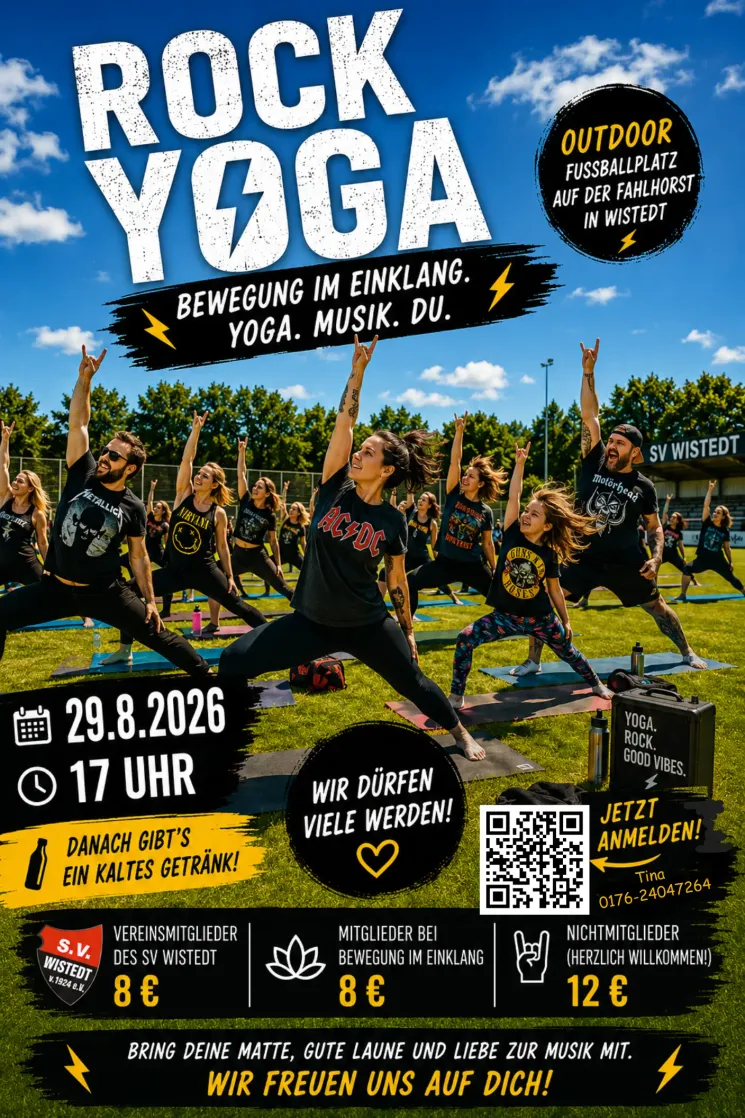 Yoga Flow & Rock‘n‘Roll @ Bewegung im Einklang | online & in Wistedt