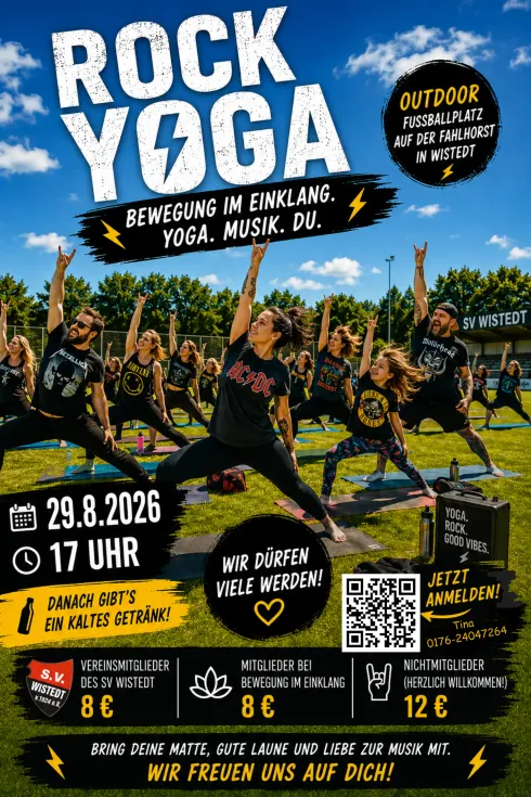 Yoga Flow & Rock‘n‘Roll @ Bewegung im Einklang | online & in Wistedt