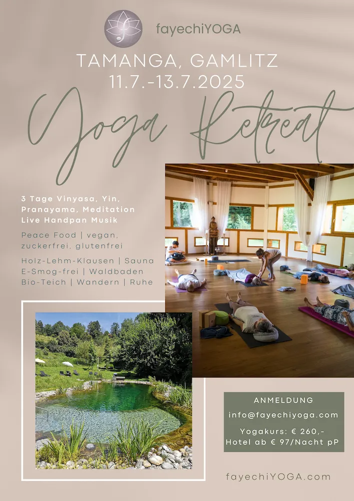 Sommer Yoga Retreat TamanGa @ fayechiYOGA