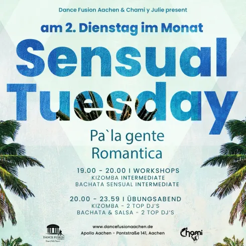 Sensual Tuesday (am 2. Dienstag des Monats) @ Dance Fusion Aachen