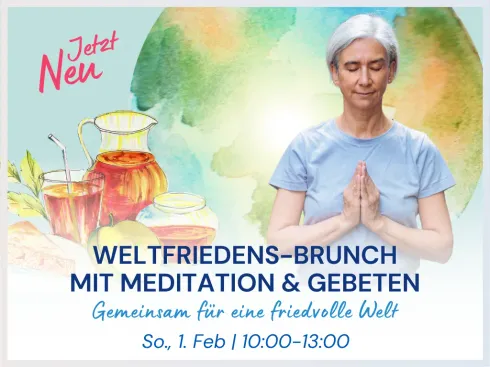 Weltfriedens-Brunch mit Meditation - Gemeinsam für eine friedvolle Welt @ Kadampa Meditationszentrum Österreich