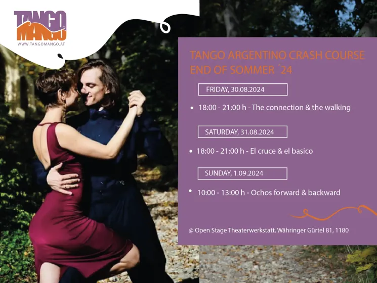 Tango Argentino Crash Course - for beginners @ Tango Mango