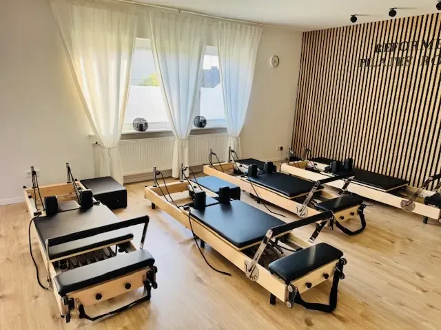 Reformer Pilates Room by nicole