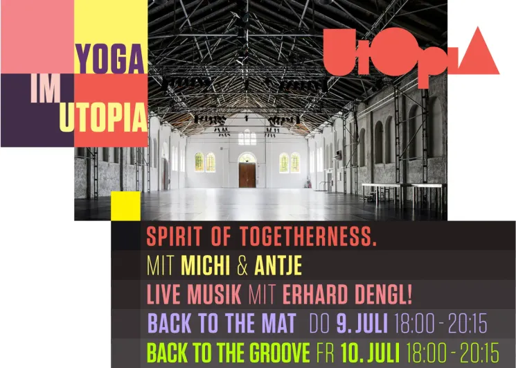 SPIRIT OF TOGETHERNESS MIT ANTJE & MICHI - Juli 2020 @ YOGALOFT – Gärtnerplatz
