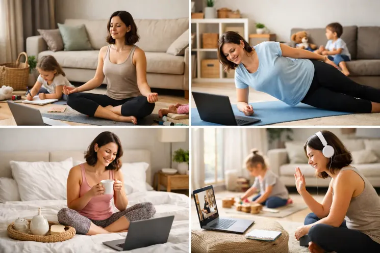 đ§ââïž Online Yoga â flexibel, effektiv & live dabei @ Ramona Reck das Gesundheitsstudio in Geislingen