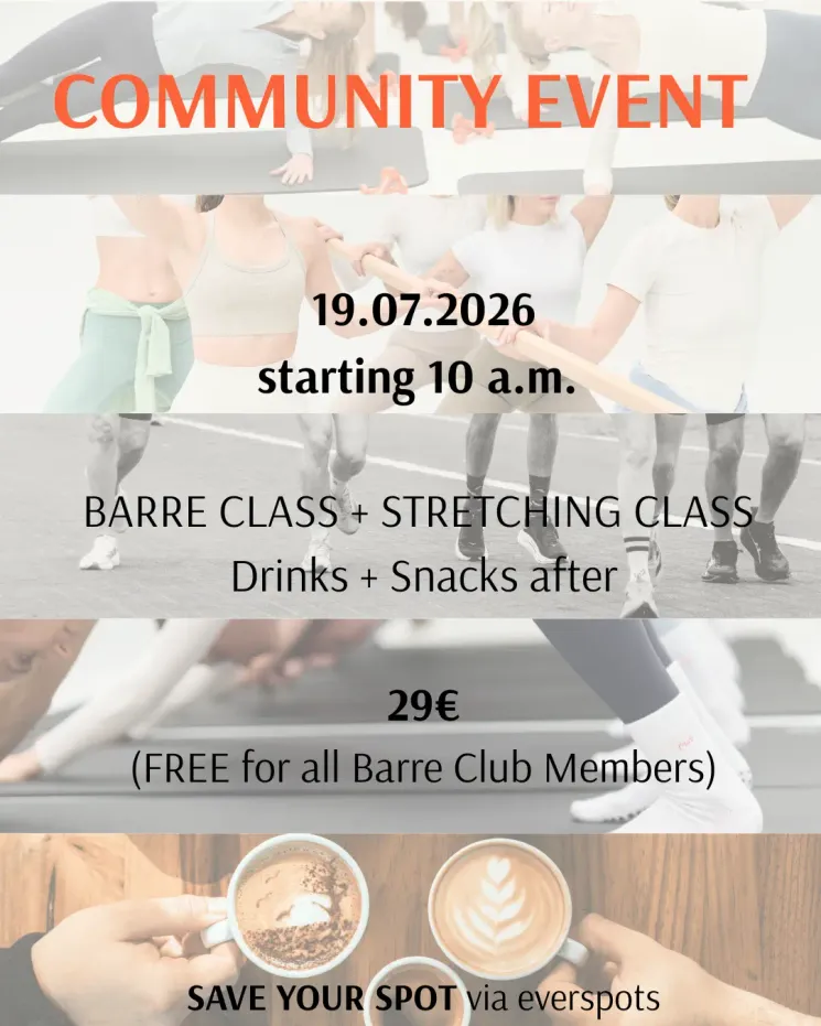 COMMUNITY SPECIAL DAY @ Barre Club 1050