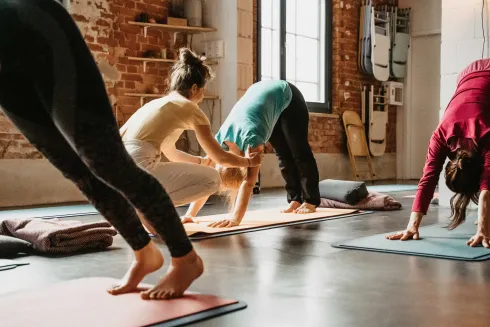 Präventionskurs: Yoga für Anfänger und Wiedereinsteiger mit Kathi @ Yoga Vidya Bamberg