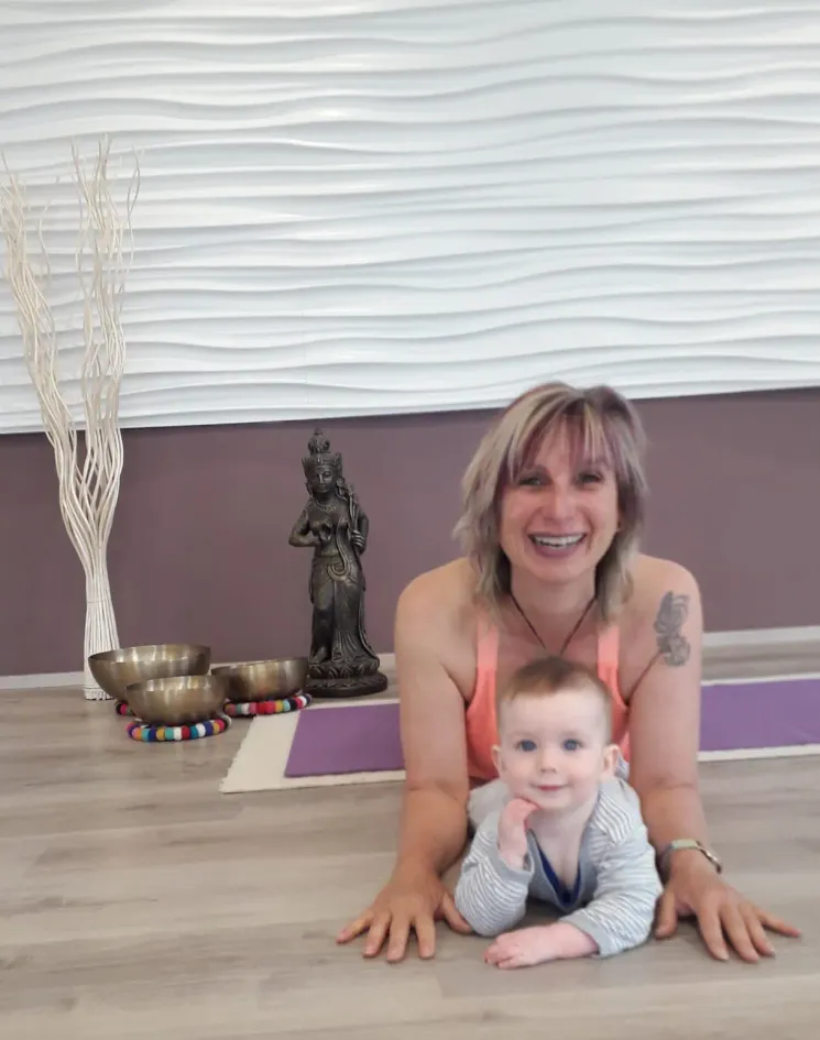 Rückbildungskurs mit Baby im Studio (incl. Online- und Video-Zugang) @ Yogalounge Herrenberg