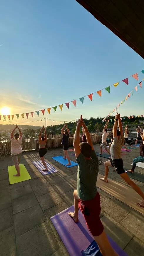 Rooftop Sunset Yoga @ Zanana Living