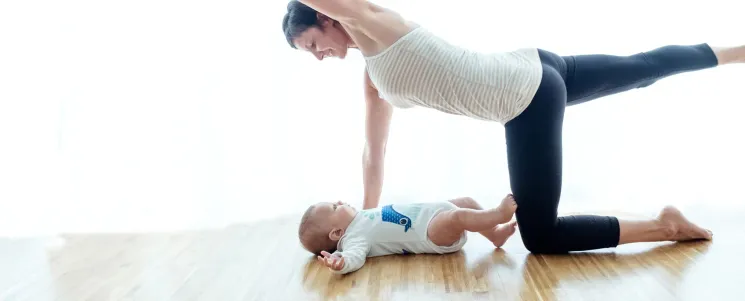 Rückbildung Yoga|Pilates mit/ohne Baby |Di 23.04.-11.06.24 |10.30-11.30 | 8x @ Devi Yoga Atem Therapie