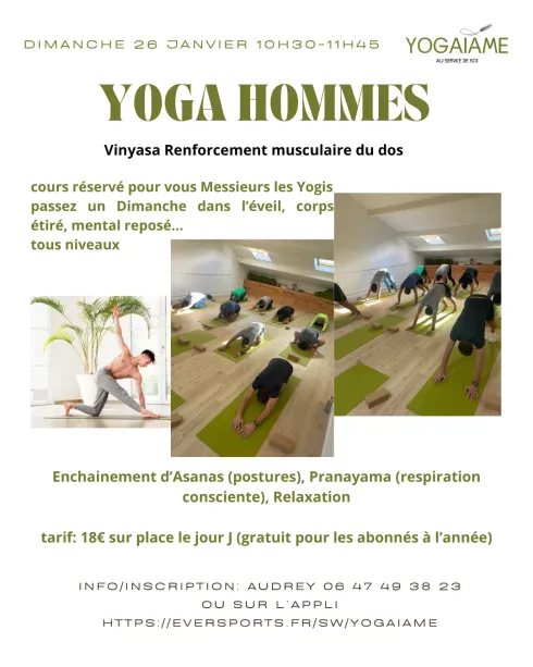 YOGA HOMME @ YOGAIAME