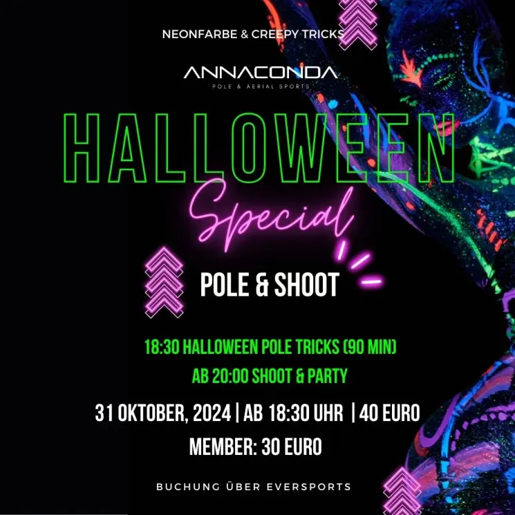 HALLOWEEN Pole & Shoot  🎃  @ ANNACONDA Pole & Aerial Sports