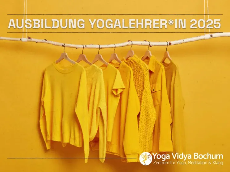 Infoabend Ausbildung Yogalehrer*in 2025 @ Yoga Vidya Bochum | Zentrum für Yoga, Meditation & Klang