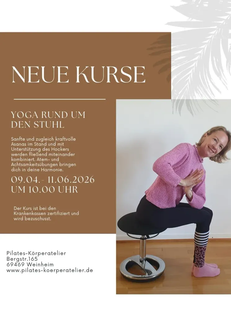 Yoga rund um den Hocker @ Pilates-Körperatelier
